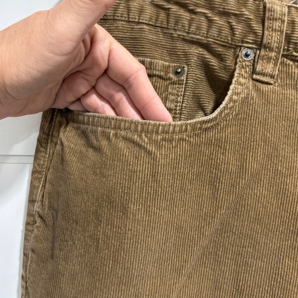 Eddie Bauer straight fit brown corduroy pants 36 x 34 - Picture 6 of 15